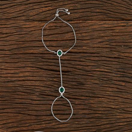 Cz Delicate Hath Pan With Rhodium Plating