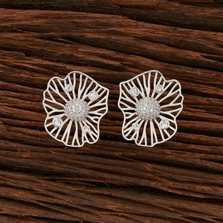 Cz Tops With Matte Rhodium Plating