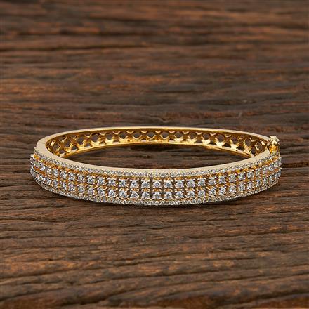 Cz Classic Kada With 2 Tone Plating