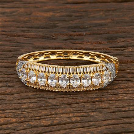 Cz Classic Kada With 2 Tone Plating