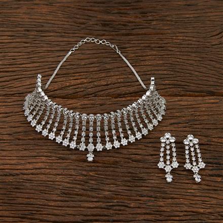 Cz Mukut With Rhodium Plating