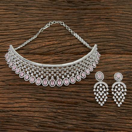 Cz Mukut With Rhodium Plating