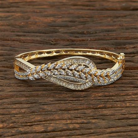 Cz Classic Kada With 2 Tone Plating