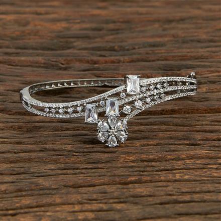 Cz Classic Kada With Black Plating