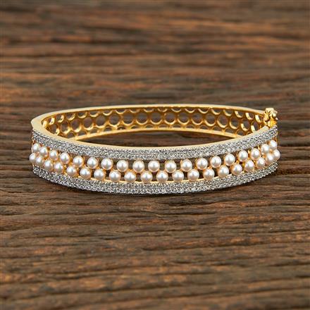Cz Moti Kada With 2 Tone Plating