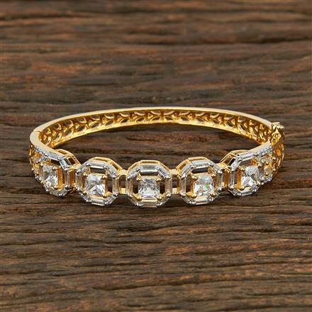 Cz Classic Kada With 2 Tone Plating