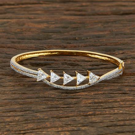 Cz Classic Kada With 2 Tone Plating