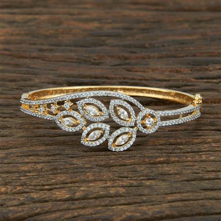 Cz Classic Kada With 2 Tone Plating