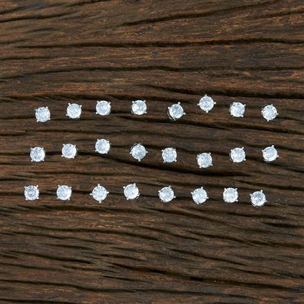 Cz Bali With Rhodium Plating