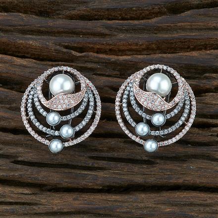 Cz Tops With Black Rose Plating