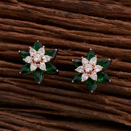 Cz Tops With Black Rose Plating