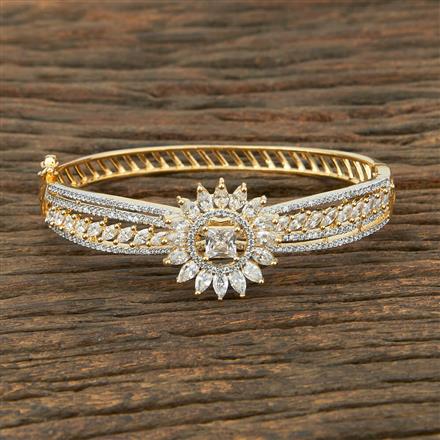 Cz Classic Kada With 2 Tone Plating