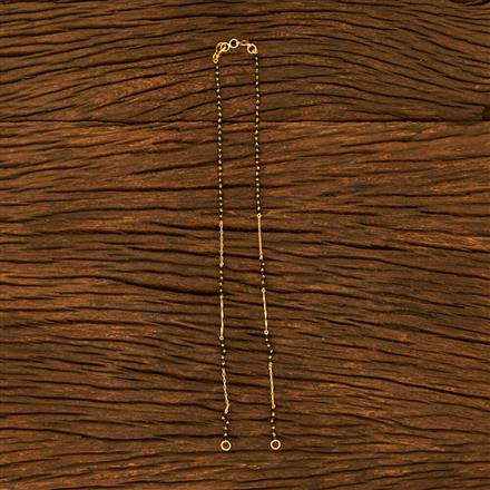 Cz Mangalsutra Chain With Gold Plating