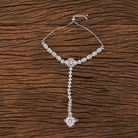 Cz Adjustable Hath Pan With Rhodium Plating