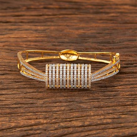 Cz Classic Kada With 2 Tone Plating