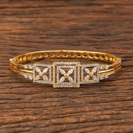 Cz Classic Kada With 2 Tone Plating