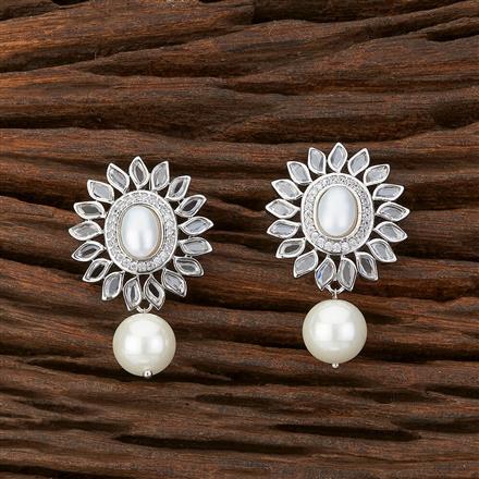 Cz Pearl Earring