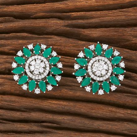 American Diamond Classic Tops With Rhodium Plating