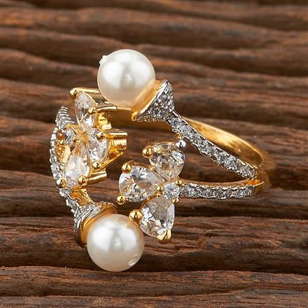 American Diamond Adjustable Ring