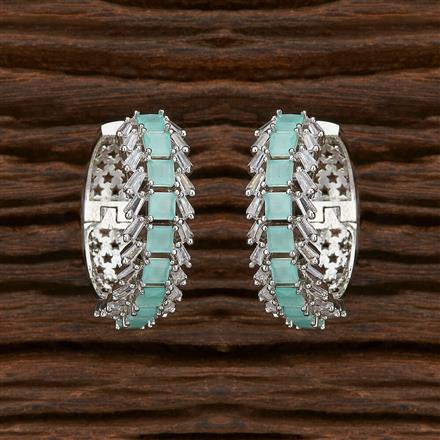 American Diamond Classic Bali With Rhodium Plating