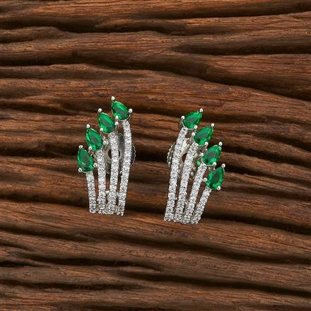 American Diamond Classic Bali With Rhodium Plating