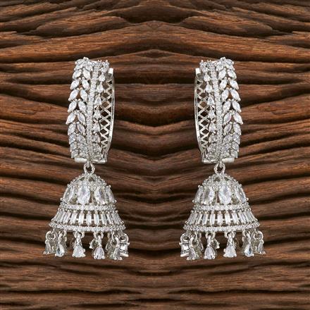 American Diamond Bali With Gold Plating