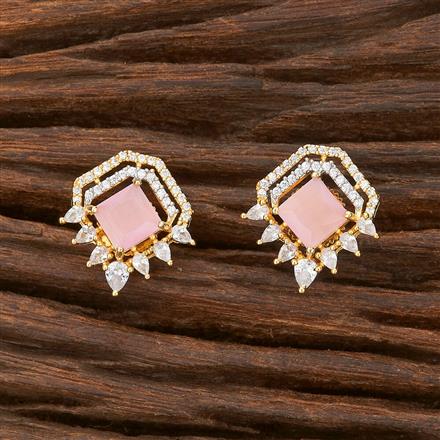 American Diamond Delicate Tops With 2 Tone Plating