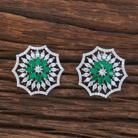 American Diamond Classic Tops With Rhodium Plating