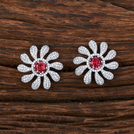 Cubic Zirconia Classic Tops With Rhodium Plating