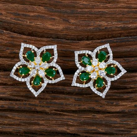 Cubic Zirconia Classic Tops With 2 Tone Plating