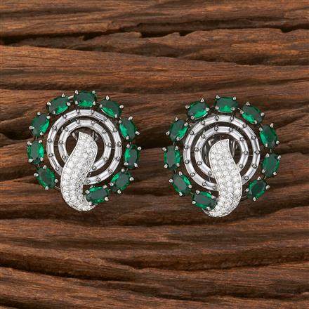 Cubic Zirconia Classic Tops With Black Plating