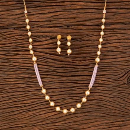 Cubic Zirconia Classic Mala Necklace With Gold Plating