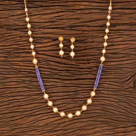 Cubic Zirconia Classic Mala Necklace With Gold Plating