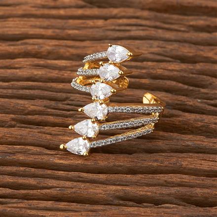 Cubic Zirconia Adjustable Ring