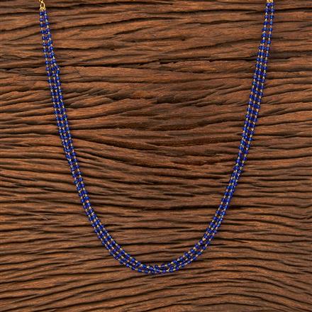 Cz 3 Line Necklace With Gold Plating