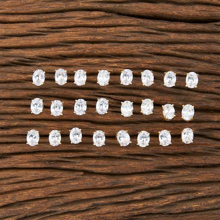 American Diamond Delicate Tops With Gold Plating