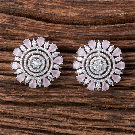 American Diamond Classic Tops With Rhodium Plating