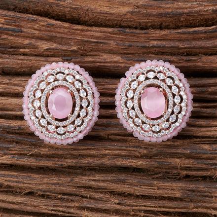 American Diamond Classic Tops With Rose Gold Plating