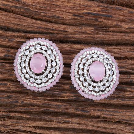 American Diamond Classic Tops With Rhodium Plating