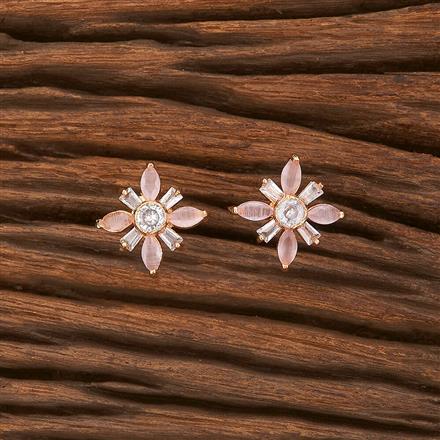 Cubic Zirconia Delicate Tops With Gold Plating