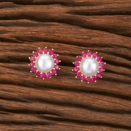 Cubic Zirconia Delicate Tops With Gold Plating