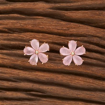 Cubic Zirconia Delicate Tops With Gold Plating