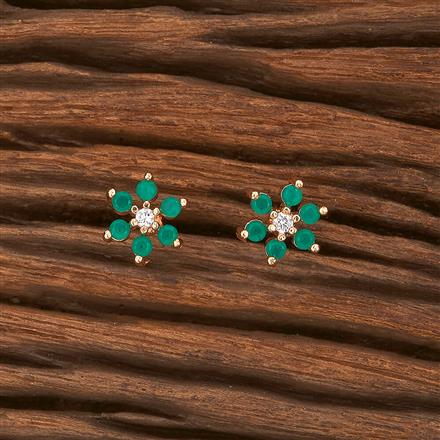 Cubic Zirconia Delicate Tops With Gold Plating