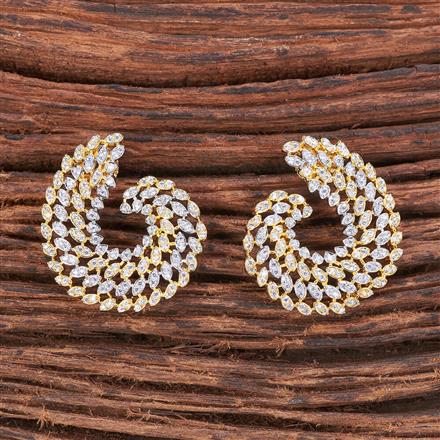Cubic Zirconia Chand Earring