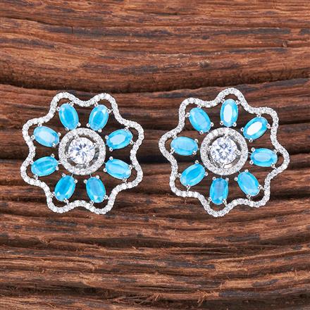 Cubic Zirconia Classic Tops With Rhodium Plating