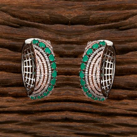 Cz Classic Bali With Black Rose Plating