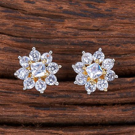 Cz Delicate Tops With 2 Tone Plating