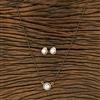 American Diamond Solitaire Mangalsutra with 2 Tone Plating