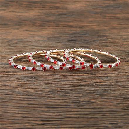 Cz Classic Bangles With Gold Plating