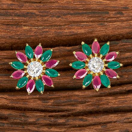 Cz Classic Tops With Gold Plating